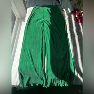Peppermayo green flowy pants